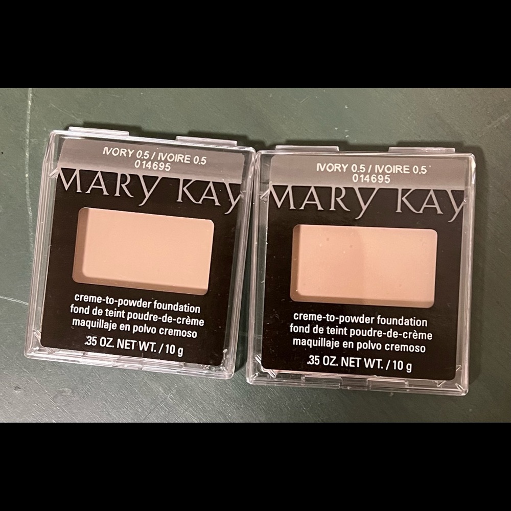 2 of set Mary Kay Cream to powder foundation Iovry 0.5